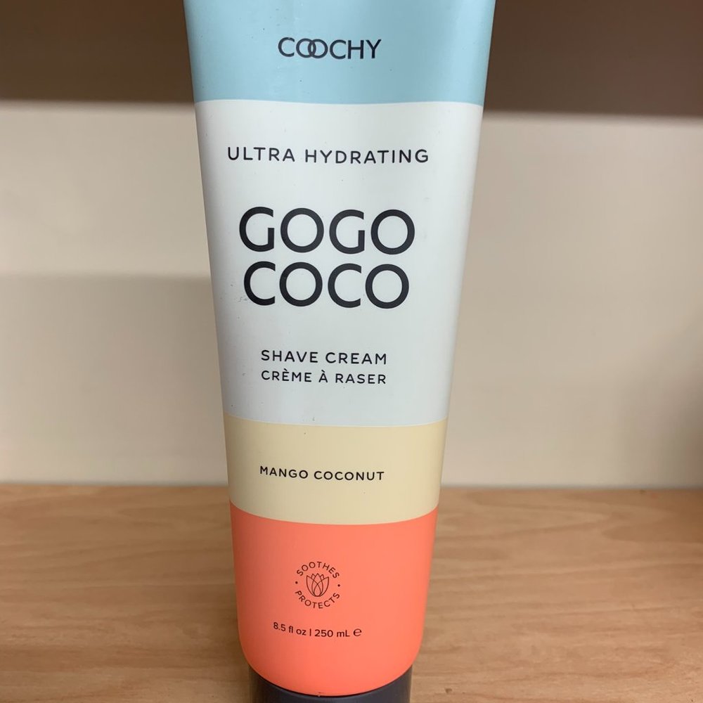 Coochy Ultra Gogo Coco Hydrating RASH FREE Shave Cream-Mango Coconut 8.5oz - Picture 5 of 6